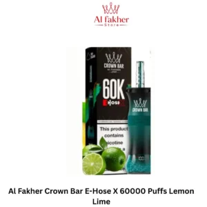 Al Fakher Crown Bar E-Hose X 60000 Puffs