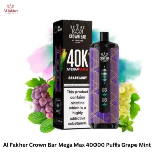 Al Fakher Crown Bar Mega Max 40000 Puffs